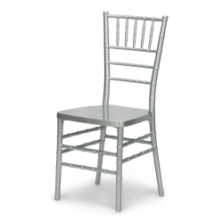 Silver chiavari chairs